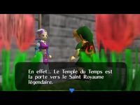 une photo d'Ã©cran de The Legend of Zelda - Ocarina of Time sur Nintendo 64